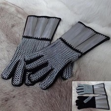 Chainmail Backed Leather