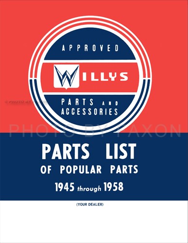 1945 1958 jeep willys - 1945-1958,
