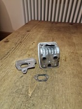 Genuine husqvarna 455 rancher chainsaw Exhaust Muffler With Gaskets 578 34 66 01