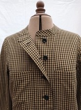 Toast women's ochre check
