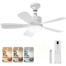 VARICART Ceiling Fans with Lights and Remote Control, 2000LM LED Ceiling Light