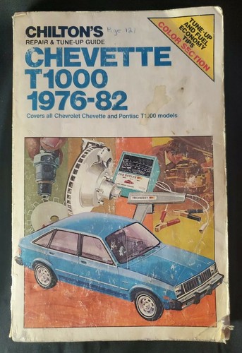 Chilton chevette pontiac - chilton's,