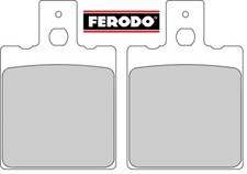 Pair Organic Brake Pads Rear