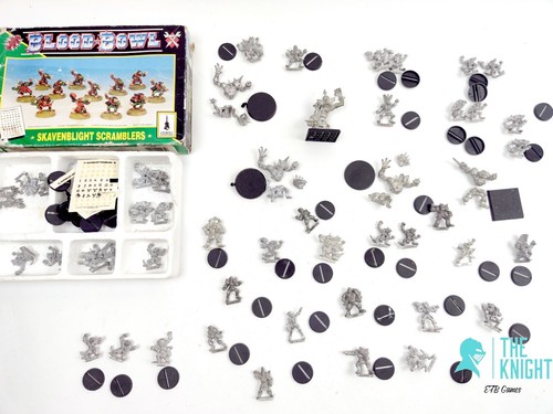 Blood bowl metal - bowl, players