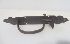 Victorian iron door - iron, lock