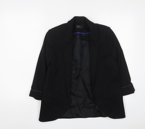 Topshop womens black jacket - topshop,