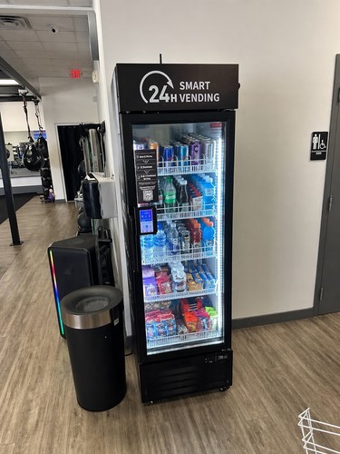 Haha vending smart fridge - ai,