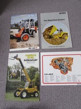 @Quantity of Construction Machinery Brochures  @