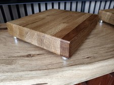 Solid Oak Speaker Stands