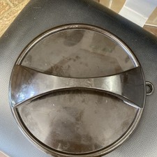  USED Round Mirror Brown for Professional Barbers, Salons 