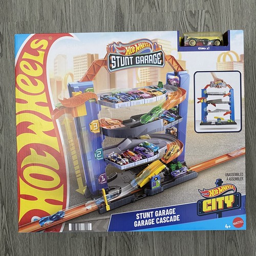 Hot wheels stunt garage - wheels, play