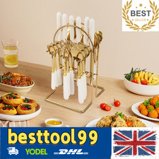 24-piece Modern Gold+white 410