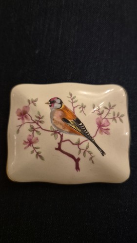 Palissy goldfinch floral bird - goldfinch,