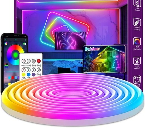 Led neon strip light - 6m,