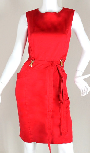 Ellen tracy dress - red, sheath