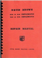 DAVID BROWN 850 880 950 990