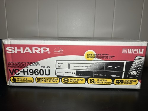 Sharp vcr model h960u vhs - vcr,