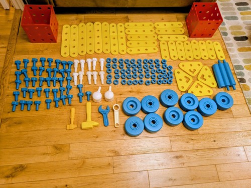 Vintage construction set 1980s