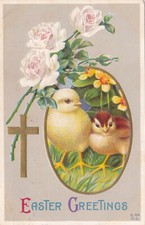 "Easter Greetings" E. Nash No