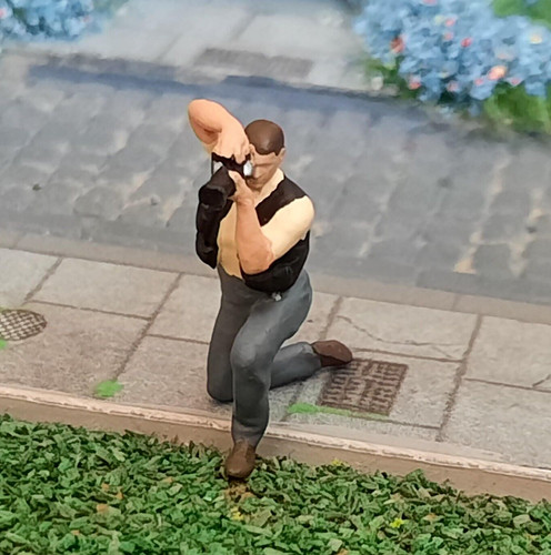 Gauge photographer figure - oo,