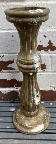 Rustic pillar candle - rustic,