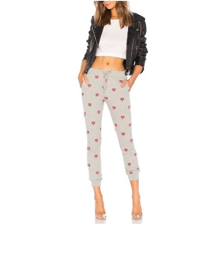 Zoe karssen gray heart - gray, print