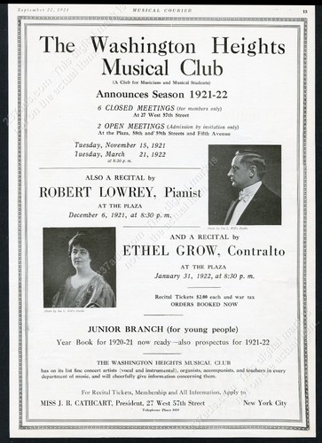 1921 robert lowrey ethel grow - 1921,