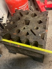 Swage Block And  Stand Very Good Condition