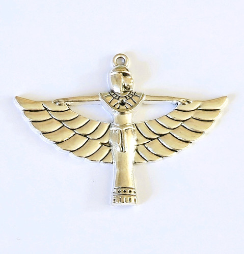 Zinc alloy winged egyptian - 1x,