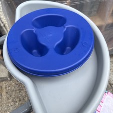 Buckingham Caddy &  Blue Coffee Mug Holder For Zimmer Type Walking Frames