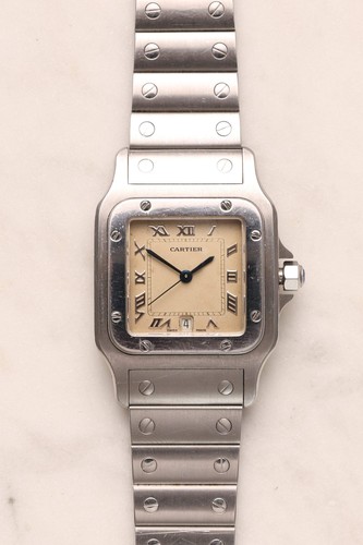 Cartier santos galbée 987901 - galbée,