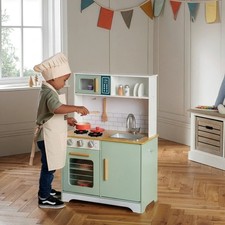 Wooden corner play kitchen for - play,