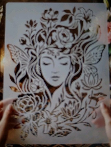 Forest fairy reusable - a4,