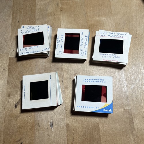Lot 35mm slides - of, old
