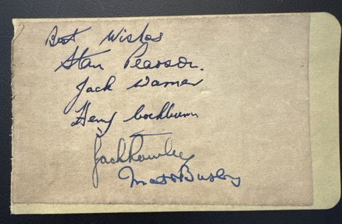 1948 manchester united - manchester, signed