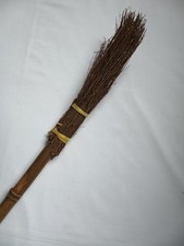Childrens Dressing Up Witches wooden broomstick