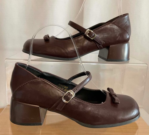 Foxer womens dark brown bow - brown,