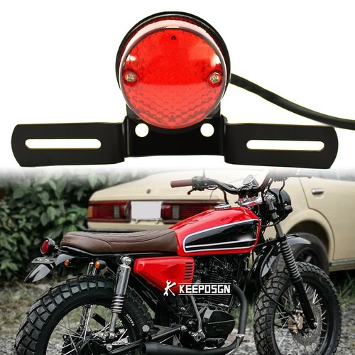 Red led tail light - red, w/