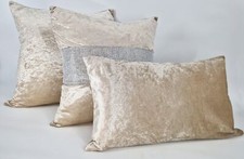 Crushed Velvet Cushion Covers