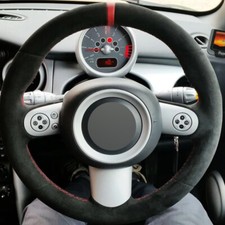 Alcantara steering wheel cover - alcantara,