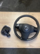 Vauxhall Corsa SXI Multifunctional Steering Wheel & SRS 2012 D MK3 OEM Gear Knob