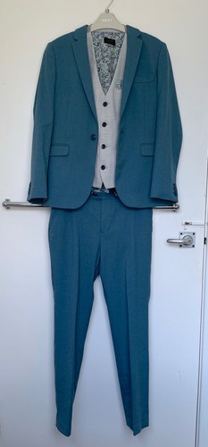 Next boys teal blue - blue, suit