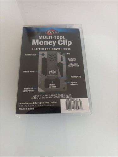 Flipo multi tool money clip - flipo,