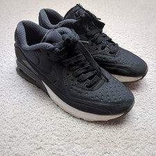 Nike Air Max 90 Trainers Women's UK 4 Black Ivory Rare 130th Anniversary Show 