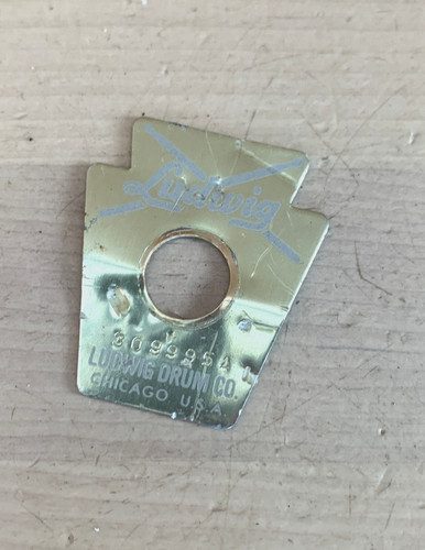 Ludwig chicago era badge - ludwig,