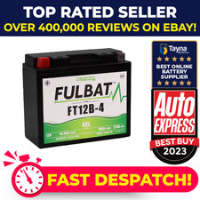 FT12B-4 GEL Fulbat Motorcycle