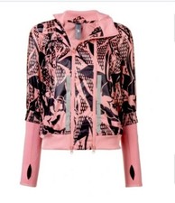 Adidas by Stella McCartney TruePace Floral-Print Run Jacket Size large