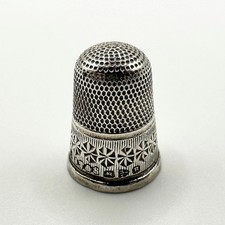 VICTORIAN THIMBLE STERLING