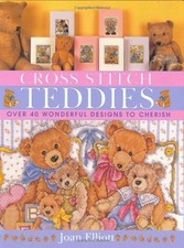 Cross stitch teddies joan - stitch, teddies-joan