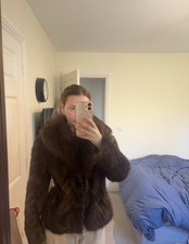 Real mink and fox - and, coat
